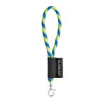 75090. SET Lanyard TUBE Short (Ø 7 mm) z karabińczykiem 9 mm