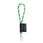 75090. SET Lanyard TUBE Short (Ø 7 mm) z karabińczykiem 9 mm
