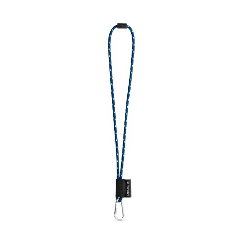 75091. SET Lanyard NAUTIC Long (Ø 7 mm) z karabińczykiem w kształcie litery D o długości 55 mm i zapięciem zabezpieczającym o średnicy 7 mm