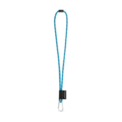 75091. SET Lanyard NAUTIC Long (Ø 7 mm) z karabińczykiem w kształcie litery D o długości 55 mm i zapięciem zabezpieczającym o średnicy 7 mm
