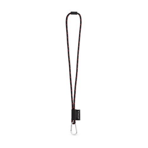 75091. SET Lanyard NAUTIC Long (Ø 7 mm) z karabińczykiem w kształcie litery D o długości 55 mm i zapięciem zabezpieczającym o średnicy 7 mm