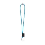 75091. SET Lanyard NAUTIC Long (Ø 7 mm) z karabińczykiem w kształcie litery D o długości 55 mm i zapięciem zabezpieczającym o średnicy 7 mm
