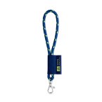 75092. SET Lanyard NAUTIC Short (Ø 7 mm) w komplecie z karabińczykiem 9 mm