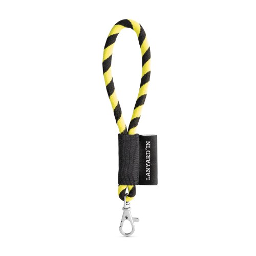 SET Lanyard TUBE Short (Ø 7 mm) z karabińczykiem 9 mm