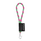 SET Lanyard TUBE Short (Ø 7 mm) z karabińczykiem 9 mm