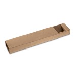 PENDULO. Etui wykonane w 100% z papieru pochodzącego z recyklingu, na 1 długopis