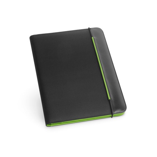FITZGERALD. Teczka A4 z PU i 800D z blokiem strony w linie