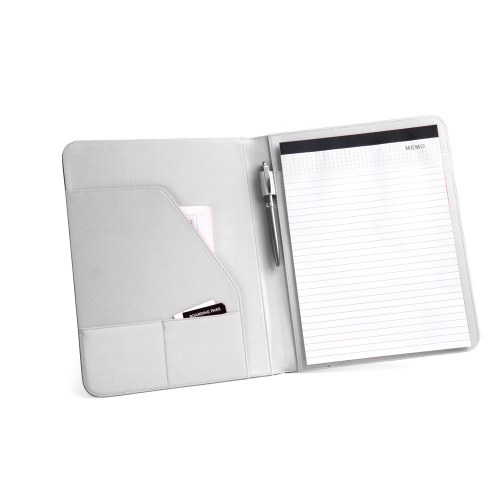 FITZGERALD. Teczka A4 z PU i 800D z blokiem strony w linie