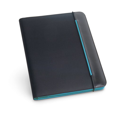 FITZGERALD. Teczka A4 z PU i 800D z blokiem strony w linie