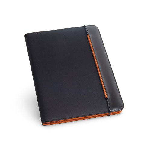 FITZGERALD. Teczka A4 z PU i 800D z blokiem strony w linie