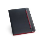 FITZGERALD. Teczka A4 z PU i 800D z blokiem strony w linie