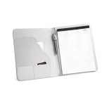 FITZGERALD. Teczka A4 z PU i 800D z blokiem strony w linie
