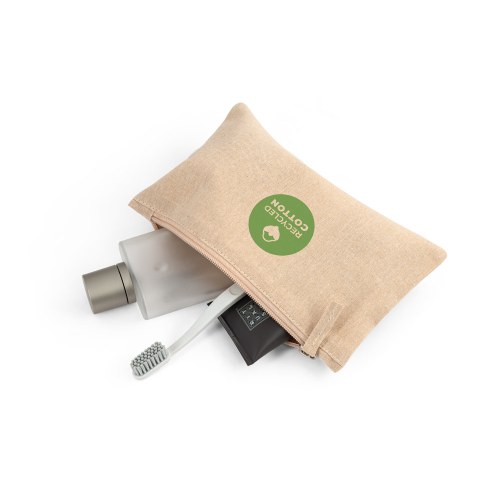 MILLIE. Etui wielofunkcyjna bawełnę pochodzącą (70% rPET) z poliester z recyklingu (30%) (140 g/m²)