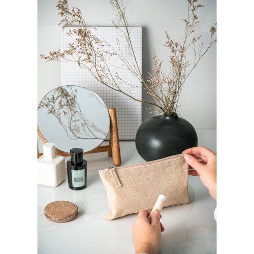 MILLIE. Etui wielofunkcyjna bawełnę pochodzącą (70% rPET) z poliester z recyklingu (30%) (140 g/m²)