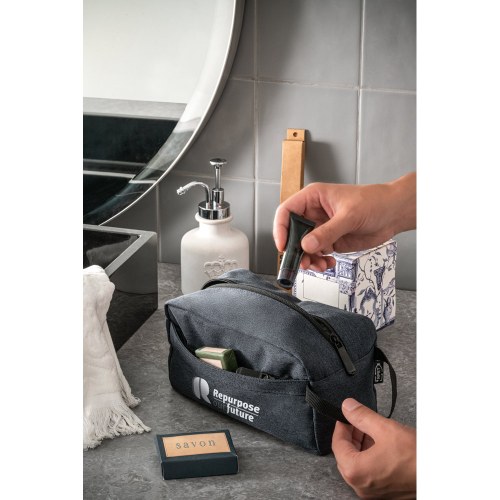 REPURPOSE BAG. Kosmetyczka z poliestru 600D pochodzącego z recyklingu