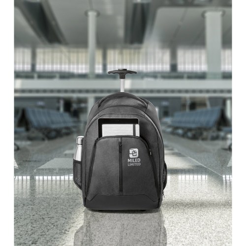 EINDHOVEN. Plecak na kółkach na laptopa 15.6'' z poliester 600D