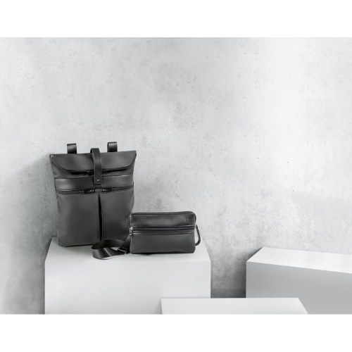ROVER BACKPACK. Plecak z mikrofibry i PU