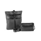ROVER BACKPACK. Plecak z mikrofibry i PU