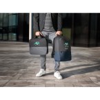 GENOA BPACK. Plecak antykradzieżowy z poliestru 600D o wysokiej gęstości pochodzącego z recyklingu