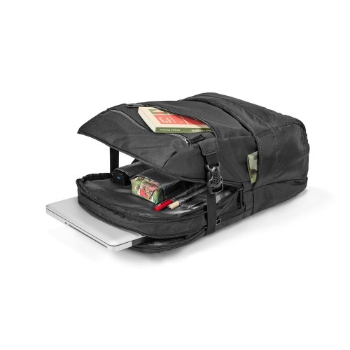 ZIPPERS BPACK. Plecak na laptopa 15.6'' z poliester 300D i żakard 840D