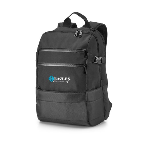 ZIPPERS BPACK. Plecak na laptopa 15.6'' z poliester 300D i żakard 840D