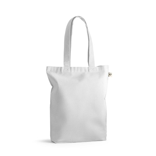 MERIDA. Torba z bawełny (50%), bawełny z recyklingu (30%) i poliester (20% rPET) (220 g/ m²)