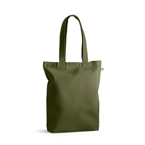 MERIDA. Torba z bawełny (50%), bawełny z recyklingu (30%) i poliester (20% rPET) (220 g/ m²)