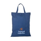 SIENA. Składana torba z bawełny (50%), bawełny z recyklingu (30%) i poliestru (20% rPET) (140 g/m²)