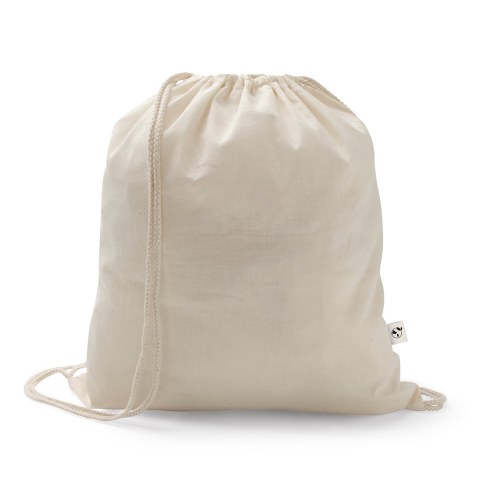 SALAMANCA. Torba na plecak wykonana w recyklingowanej bawełny (70%) i w poliestru (30% rPET) (150 g/m²)