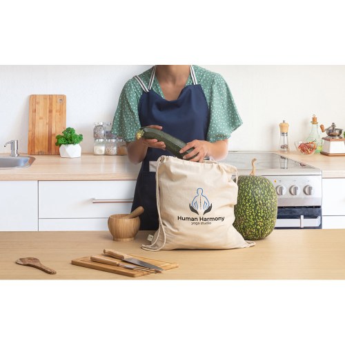 BELIZE. Torba na plecak ze 100% bawełny organicznej (140 g/m²)