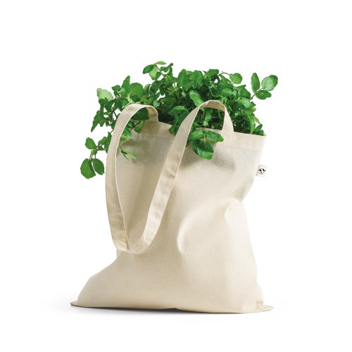 LEON. Torba ze 100% bawełny organicznej (140 g/m²)