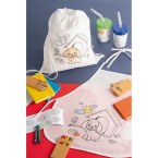 DRAWS. Plecak z non-woven do kolorowania (80 g/m²)