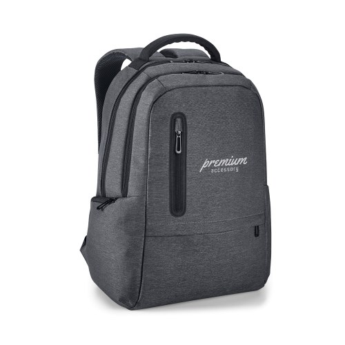 BOSTON. Plecak na laptopa 17" z wodoodpornego nylonu 2Tone