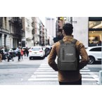 BOSTON. Plecak na laptopa 17" z wodoodpornego nylonu 2Tone