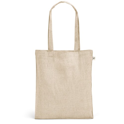 RYNEK. Torba zawierająca bawełnę pochodzącą (70% rPET), poliester z recyklingu (30%) (140 g/m²)