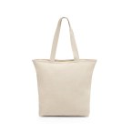 HACKNEY. Torba z zamkiem, 100% bawełna (280 g/m²)