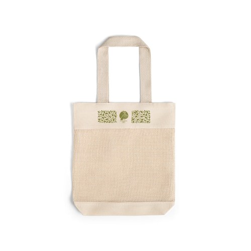 MUMBAI. Torba z siatki wykonana w 100% z bawełny (180 g/m²)