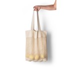 MUMBAI. Torba z siatki wykonana w 100% z bawełny (180 g/m²)
