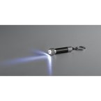 LERGAN. Aluminiowy brelok z latarką 3 LED