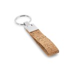 CORKS. Brelok wykonany z korka i metalu