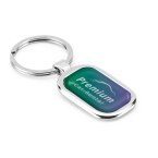 ZABEL. Brelok metalowy z możliwością personalizacji metodą domingu