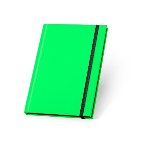 WATTERS. Notatnik A5 z fluorescencyjnego PU z kartkami w linie