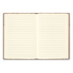NERUDA. Notes A5 w twardej oprawie wykonanej z naturalnych włókien słomy