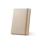 DICKINSON. Notatnik A5 w twardej oprawie wykonany z papieru z trzciny cukrowej (80% trzciny cukrowej) z kartkami w linie