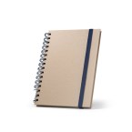 PROUST. Notatnik A5 z ringami, twarda okładka, wykonany z papieru z trzciny cukrowej (80% trzciny cukrowej) z gładkich kartek