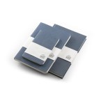 COFFEEPAD RIGID. Notatnik A5 z twardą okładką wykonany z odpadów z łusek kawy (65%)