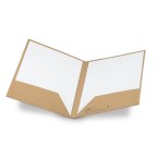 PUZO. Teczka na dokumenty A4 wykonana z 100% z papieru z recyklingu (400 g/m²)