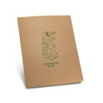 PUZO. Teczka na dokumenty A4 wykonana z 100% z papieru z recyklingu (400 g/m²)