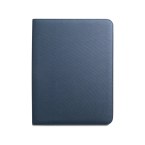 EMERGE FOLDER. Teczka A4 poliestru pochodzącego (100% rPET) 300D z zamkiem błyskawicznym