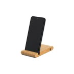HABER. Bambusowy uchwyt na telefon komórkowy